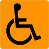 Avviso contrassegni per parcheggio disabili