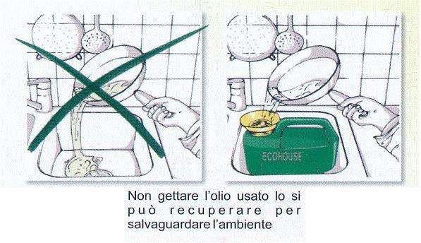 Raccolta oli vegetali esausti. Raccolta oli vegetali esausti.